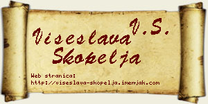Višeslava Škopelja vizit kartica
